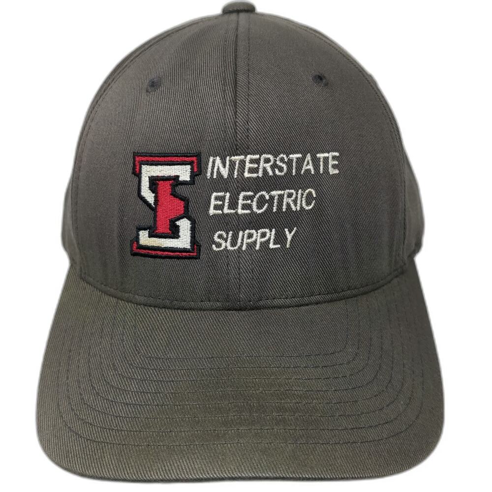 Port Authority Baseball Cap Green XL Flexfit Interstate Electric Supply Hat